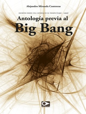 cover image of Antología previa al Big Bang